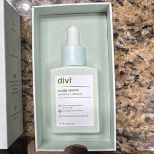 Divi Scalp Serum Revitalize Follicles + Detoxify 1 oz 30 ml For Thin Hair